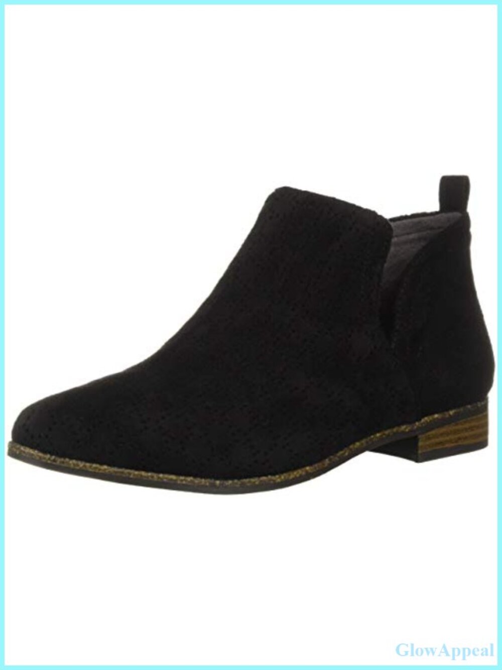 Dr. Scholl's Women's Rate Short Ankle Bootie Comfort Slip On Perforated